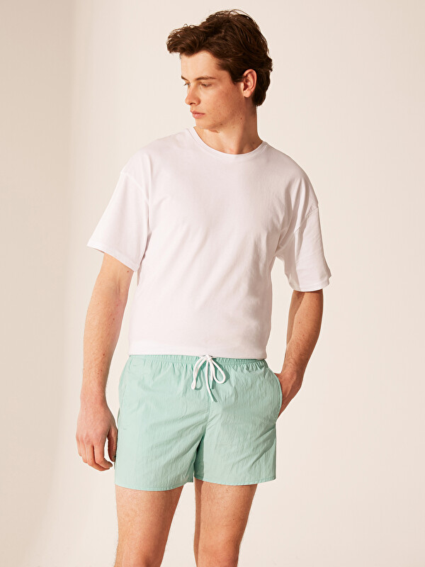 LCW SWIMWEAR Quick Dry Basic Sea Shorts