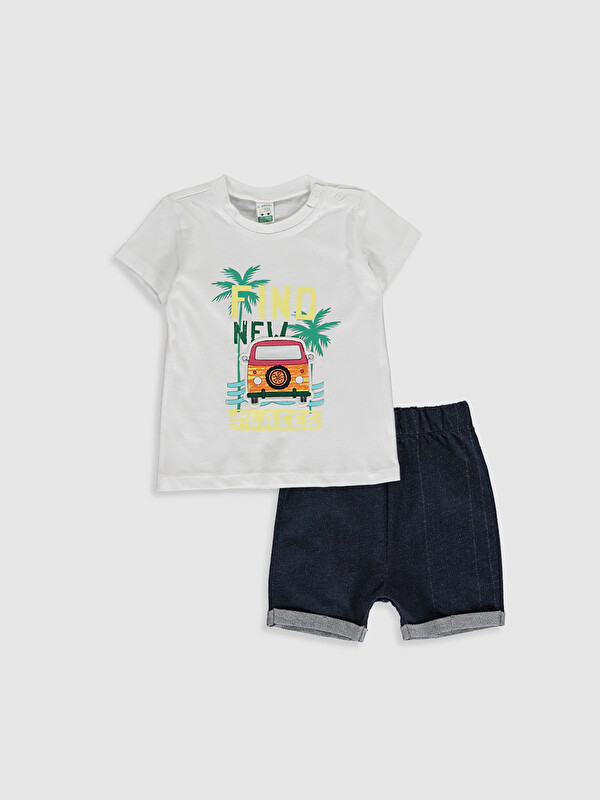 LCW baby Lot de 2 ensembles bébé garçon 