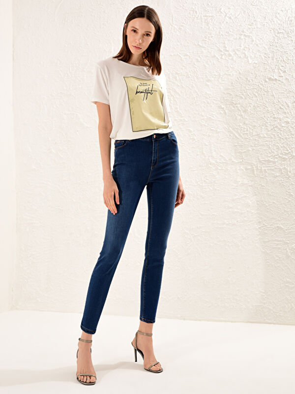 LCW Jeans Ankle Length Jupıter Super Skinny Fit Women's Jeans