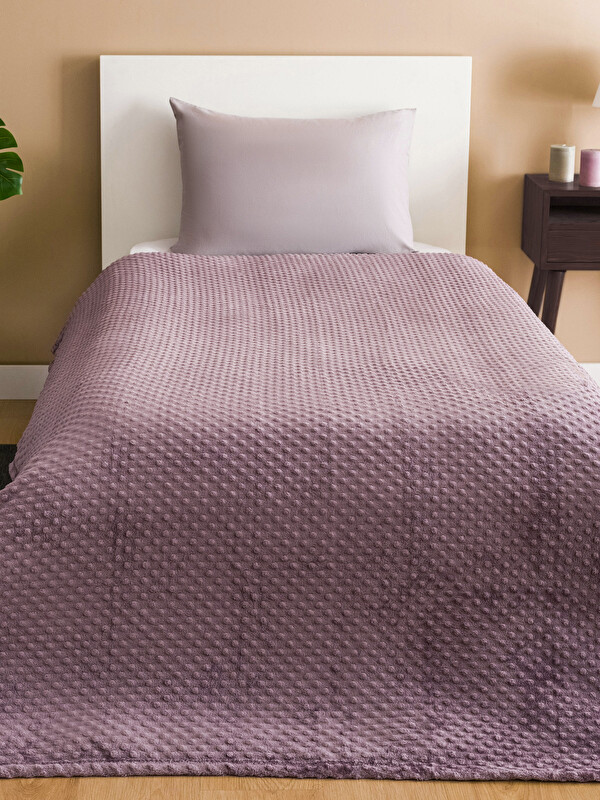 LCW HOME Welsoft Tomurcuk Desenli Tek Kişilik Battaniye 150x220 cm
