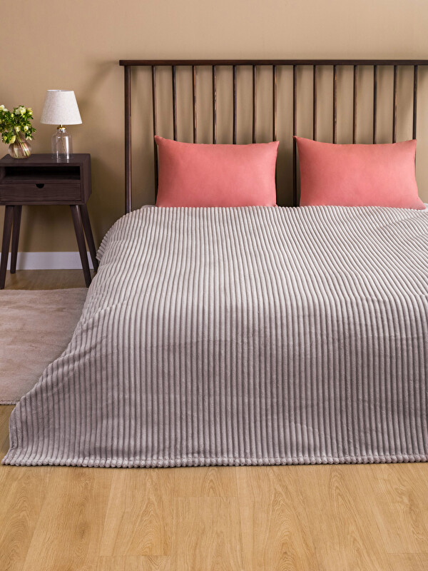 LCW HOME Wellsoft Fitilli Çift Kişilik Battaniye 200x220 cm