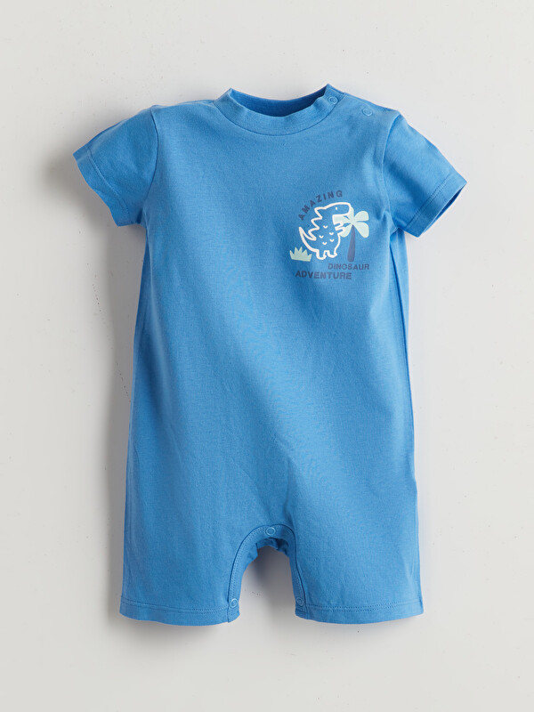 LCW baby Baskılı Erkek Bebek Penye Tulum