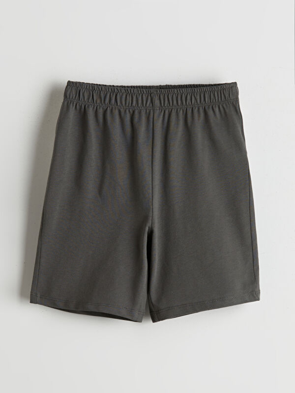 LCW Kids Beli Lastikli Basic Erkek Çocuk Şort