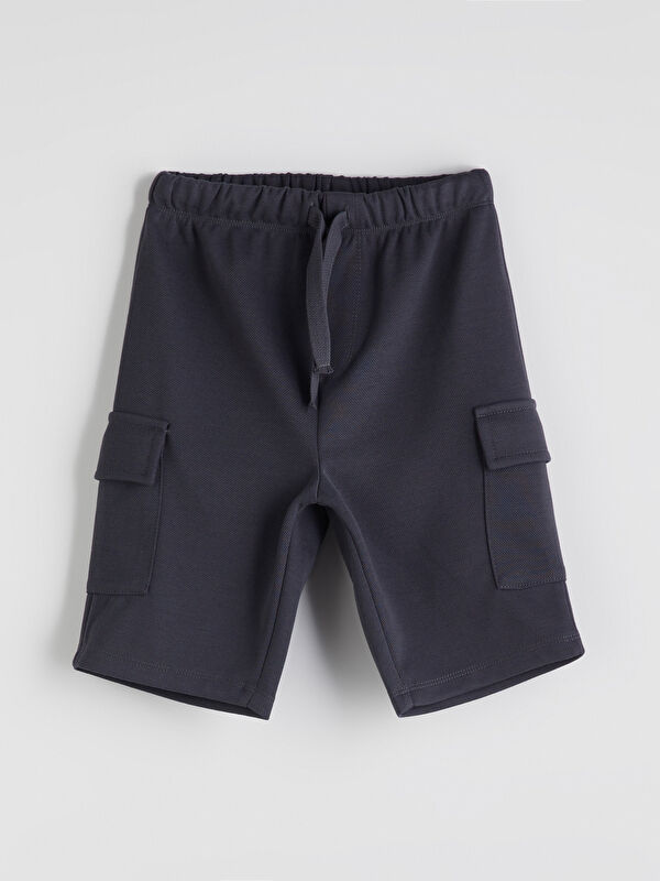 LCW Kids Beli Lastikli Basic Erkek Çocuk Şort