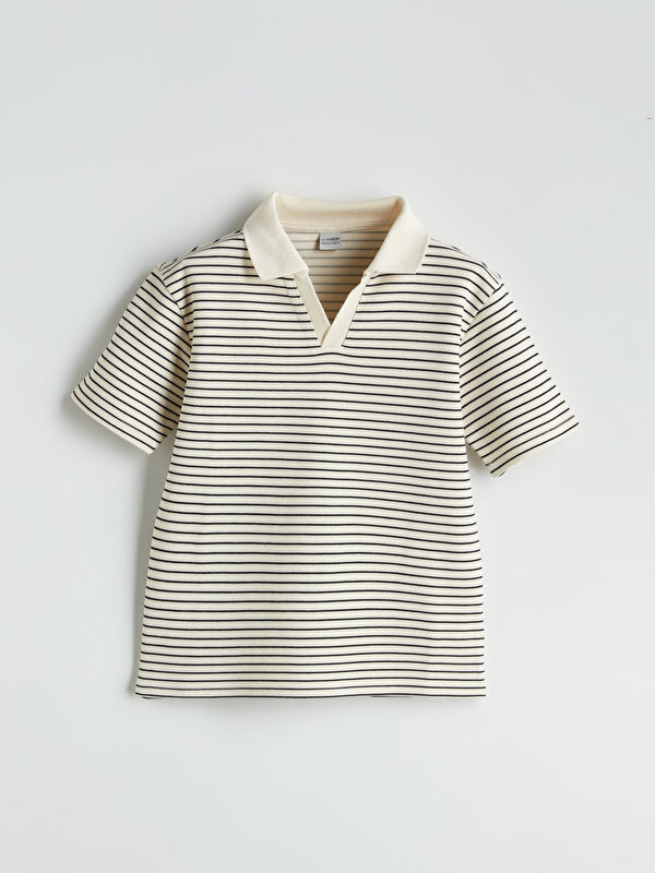 LCW Kids Polo Yaka Erkek Çocuk Tişört