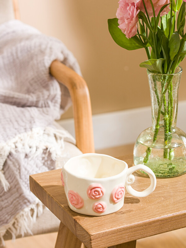 LCW HOME Baskılı Seramik Kupa 355 ml