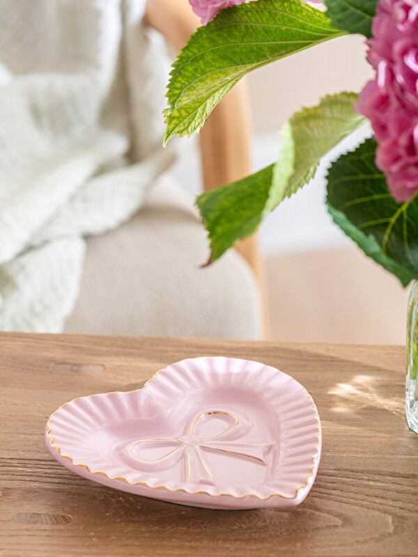 LCW HOME Fiyonk Baskılı Seramik Tabak 15 cm