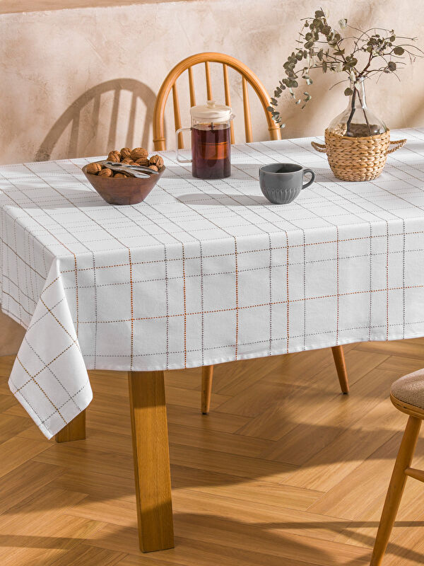 LCW HOME Çizgi Desenli Masa Örtüsü 150x200 cm