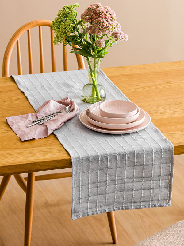 LCW HOME Çizgi Nakışlı Runner 40x120 cm