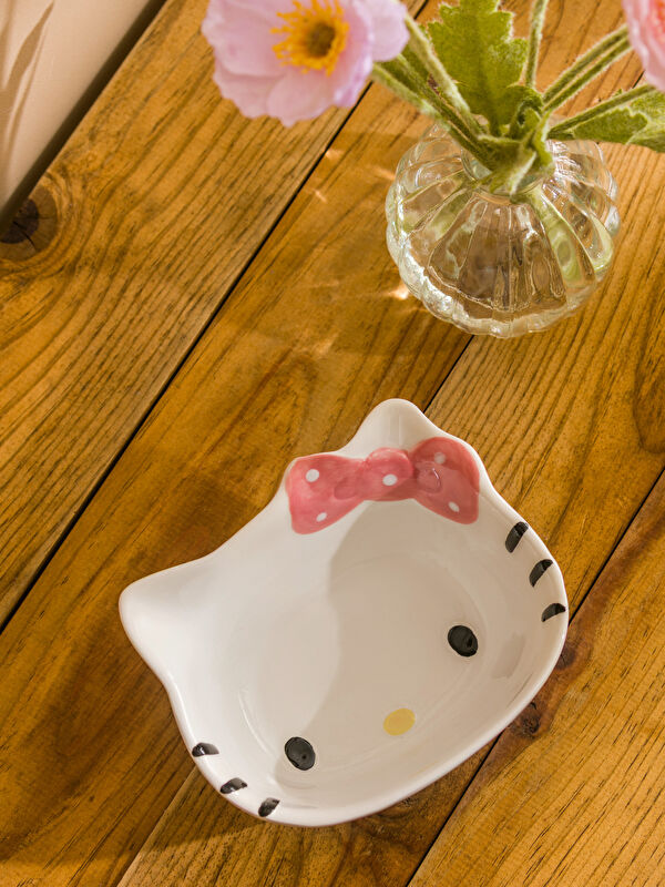 LCW HOME Hello Kitty Figured Ceramic Bowl