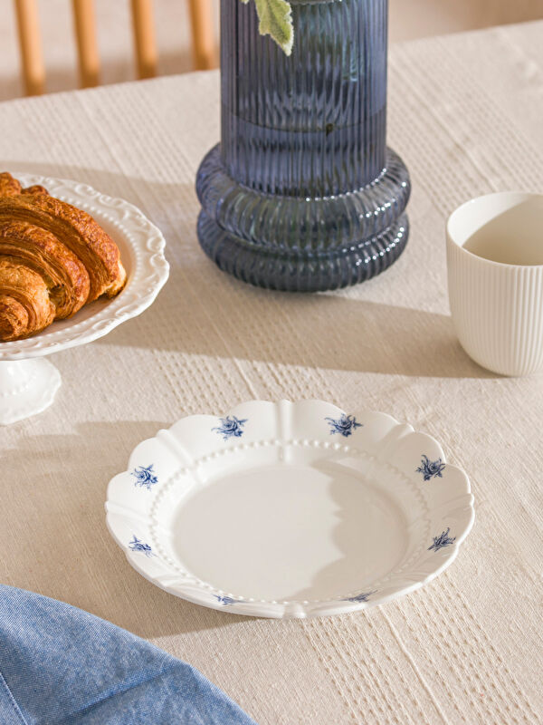 LCW HOME Printed Porcelain Plate 20 cm