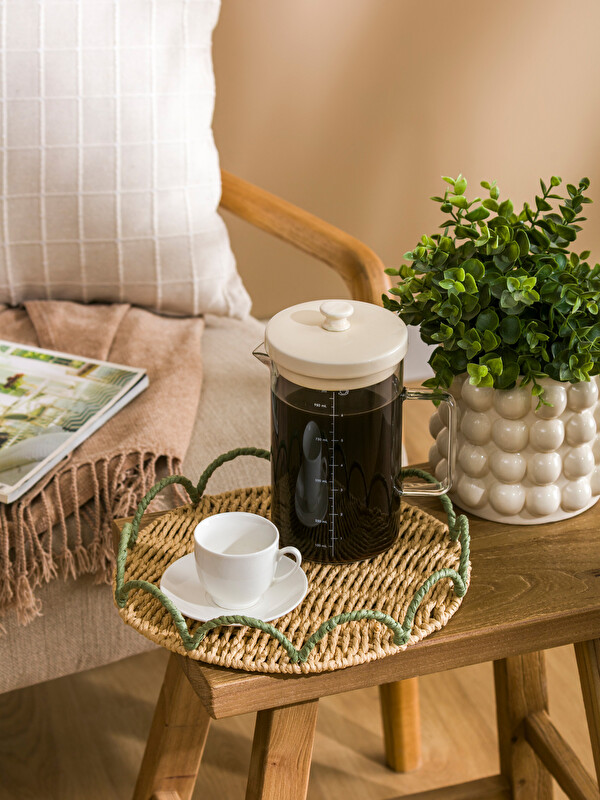 LCW HOME Pletena dekorativna tacna 27 cm
