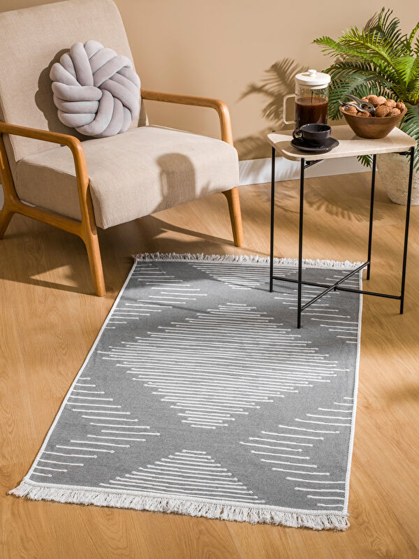 LCW HOME Patterned Tasseled Rug 80x140 cm