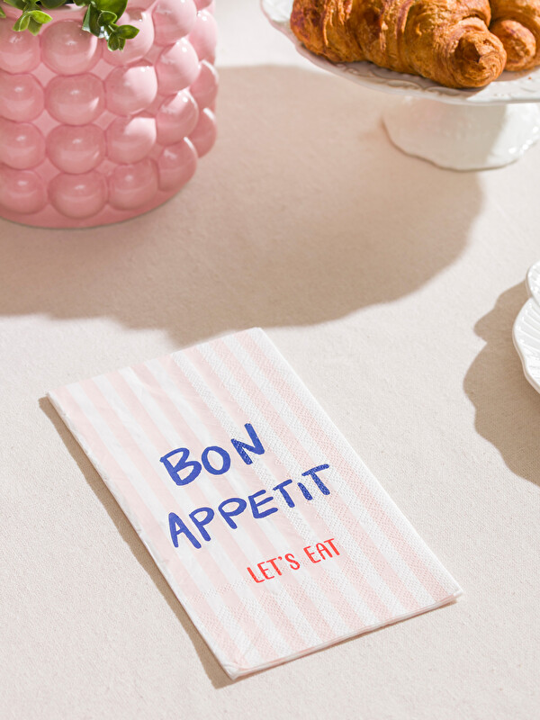 LCW HOME Serviettes en Papier Imprimées, Paquet de 20