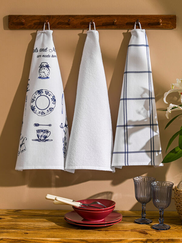 LCW HOME Baskılı Kurulama Bezi 3'lü 40x50 cm
