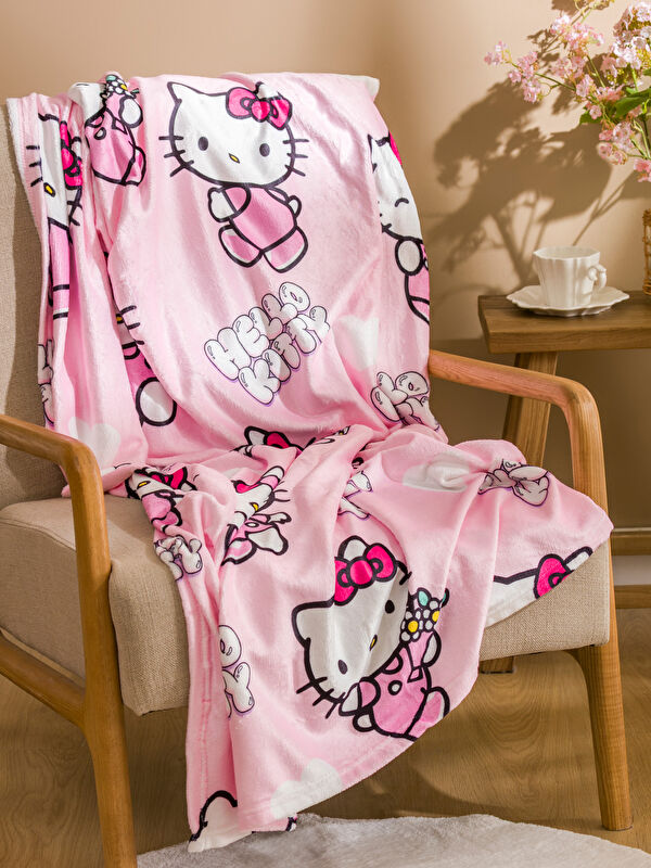 LCW HOME Hello Kitty Baskılı Tv Battaniyesi 100x150 cm