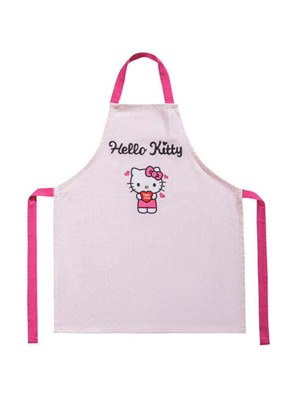 LCW HOME Hello Kitty Print Kitchen Apron for Girls - S6BD38Z4-F9C
