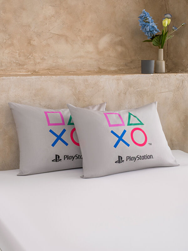 LCW HOME Baskılı Dokuma Yastık Kılıfı 2'li 50x70 cm