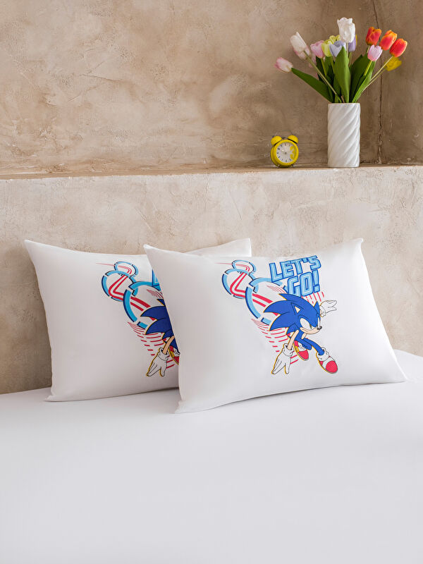 LCW HOME Sonic Baskılı Yastık Kılıfı 2'li 50x70 Cm	