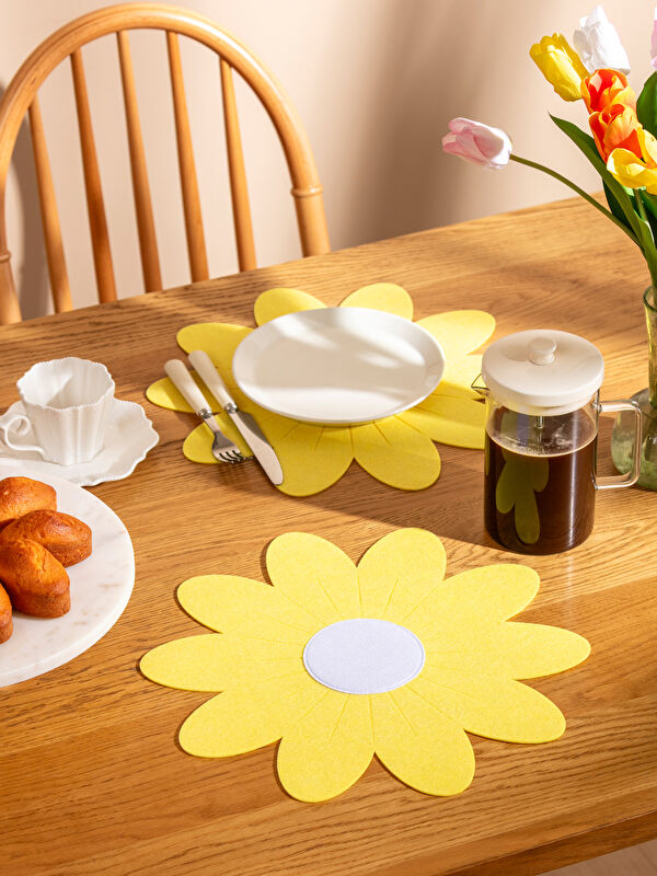 LCW HOME Flower Figured Placemat 2'li 38 cm