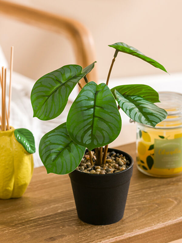 LCW HOME زهرة اصطناعية مزخرفة في وعاء 23 سم