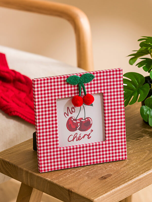 LCW HOME Kiraz Baskılı Fotoğraf Çerçevesi 17 cm