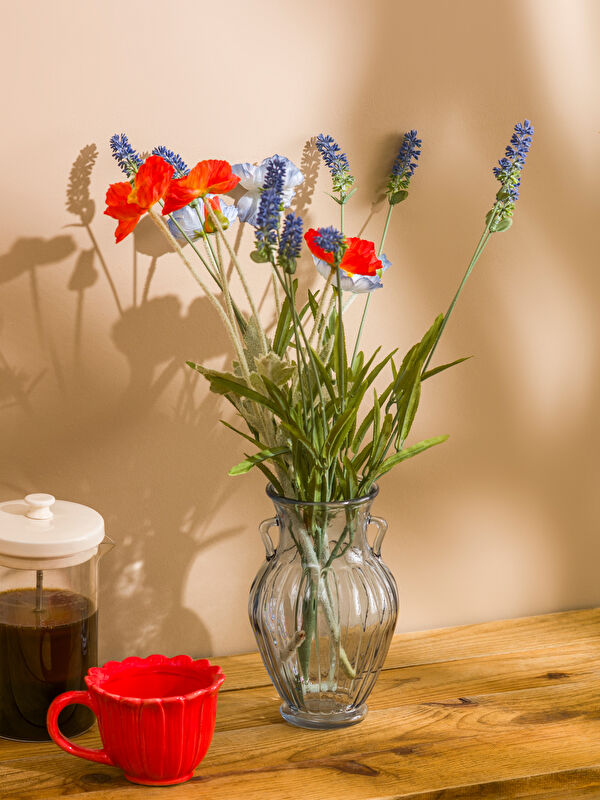 LCW HOME مزهرية زجاجية زخرفية 20 سم