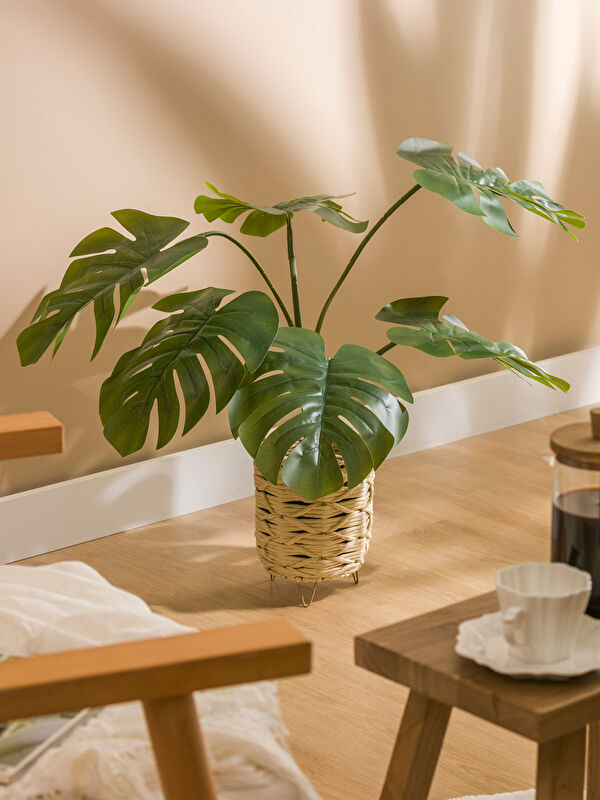 LCW HOME Saksılı Dekoratif Yapay Çiçek 60 cm