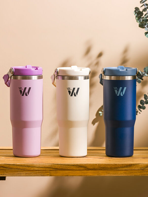 LCW JOY Bedruckte Metall-Wasserflasche
