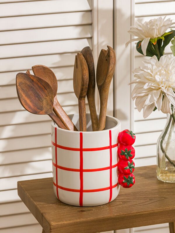 LCW HOME Desenli Seramik Kaşıklık 15 cm
