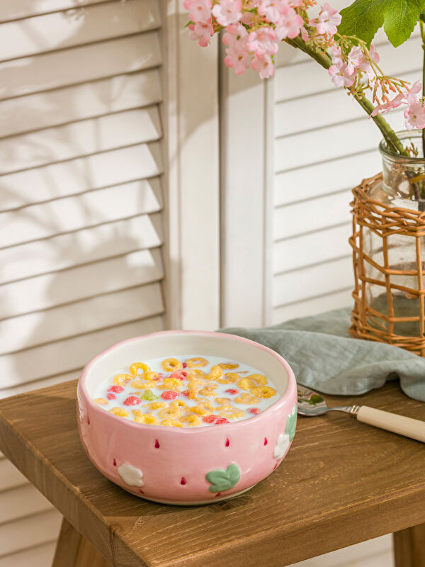 LCW HOME Printed Ceramic Bowl 13 cm