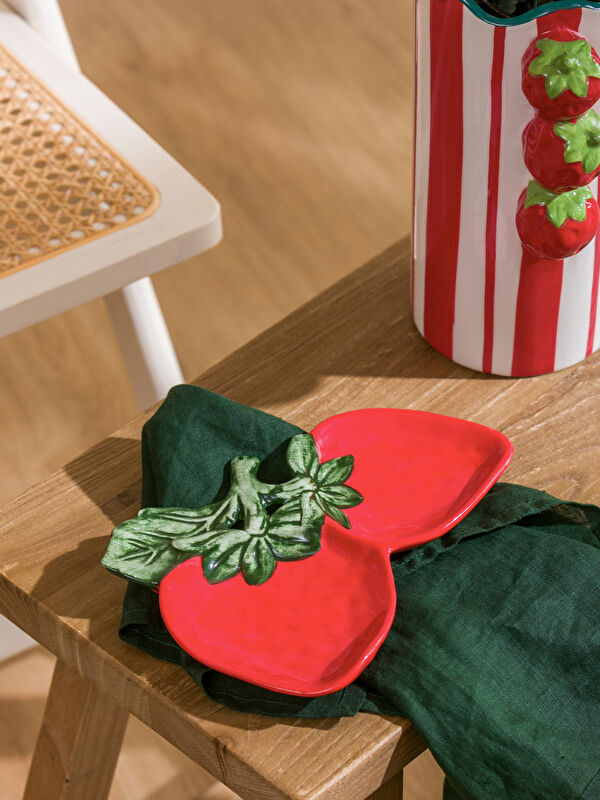 LCW HOME زلافة سناك سيراميك بشكل فراولة 20 cm