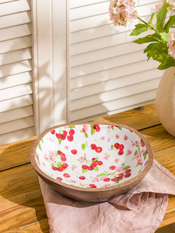 LCW HOME Kiraz Baskılı Salata Kasesi 24 cm