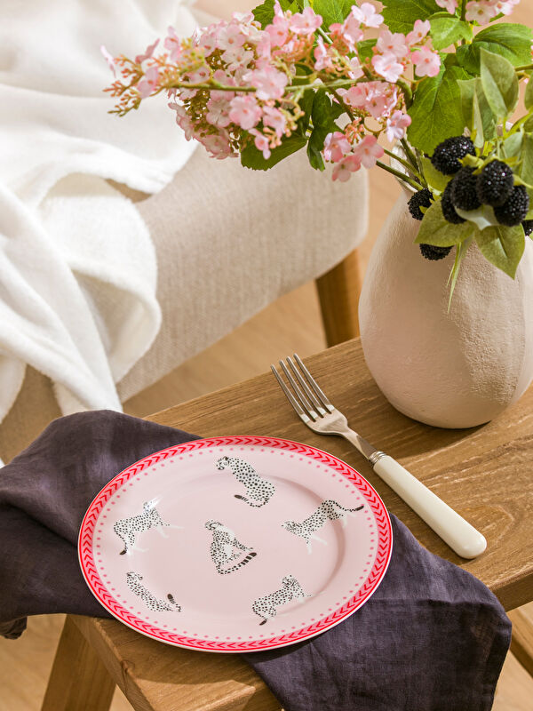 LCW HOME Baskılı Porselen Pasta Tabağı 19 cm