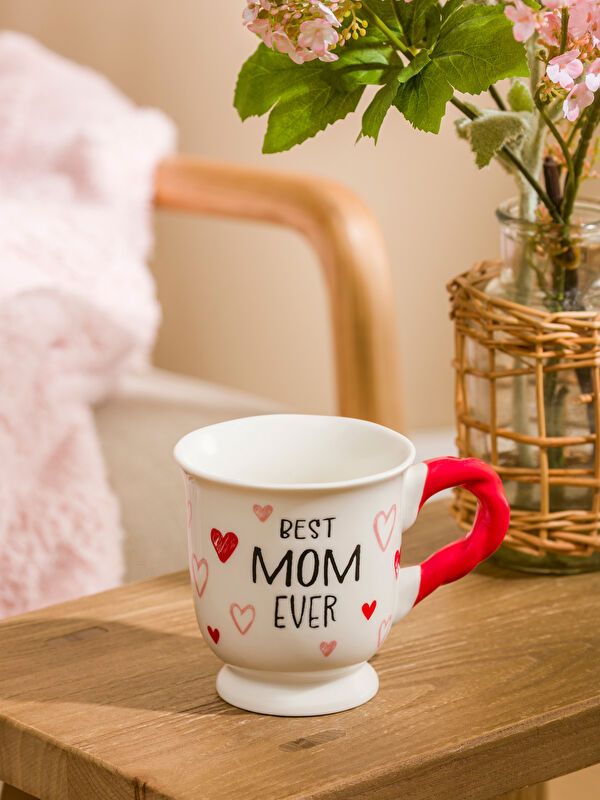 LCW HOME Printed Porcelain Mug 405 ml