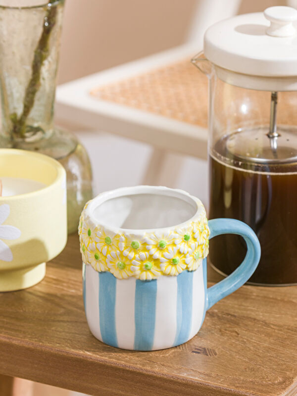 LCW HOME Floral Patterned Ceramic Mug 310 ml