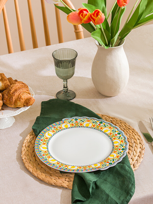 LCW HOME قاپی خزمەتگوزاری چاپکراوی چینی 28 cm