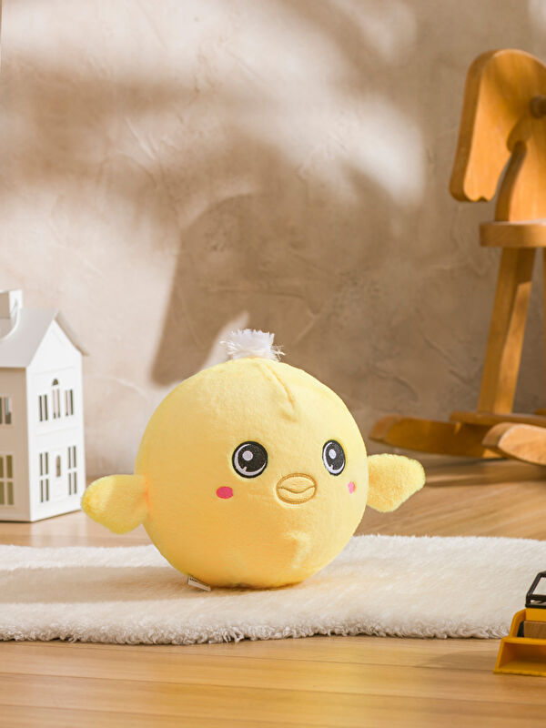 LCW HOME Civciv Desenli Pelüş Bebek Kırlent 25 cm