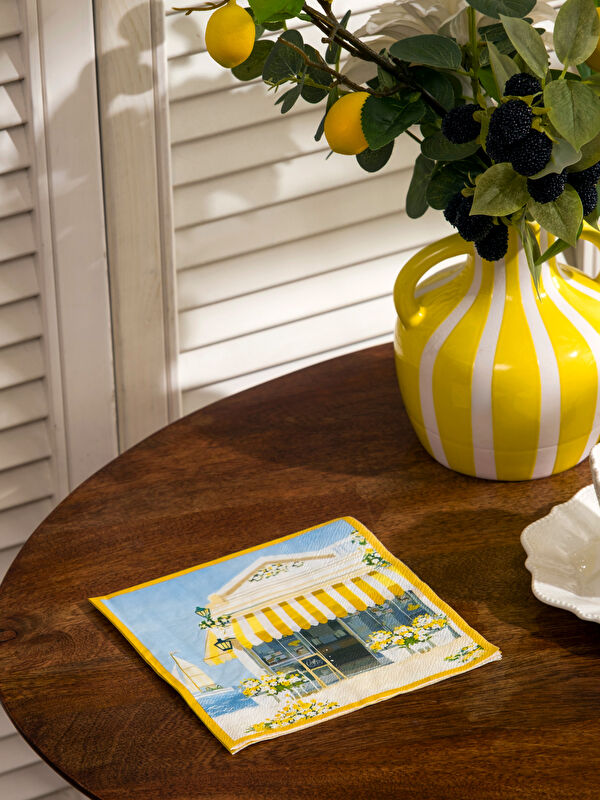 LCW HOME Printed Paper Napkin 20-Pack