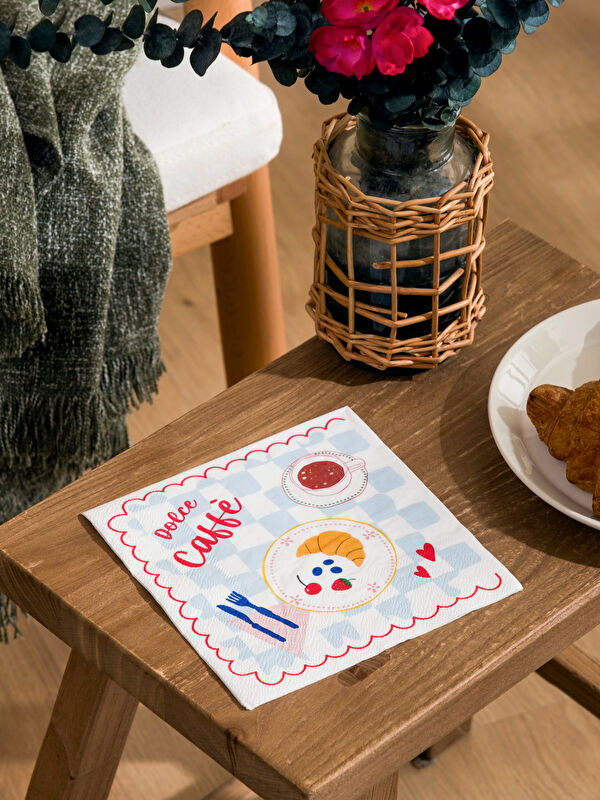 LCW HOME Printed Paper Napkin 20 Pieces