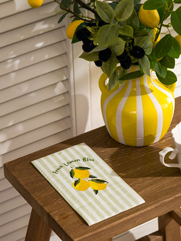 LCW HOME Limon Baskılı Kağıt Peçete 20'li