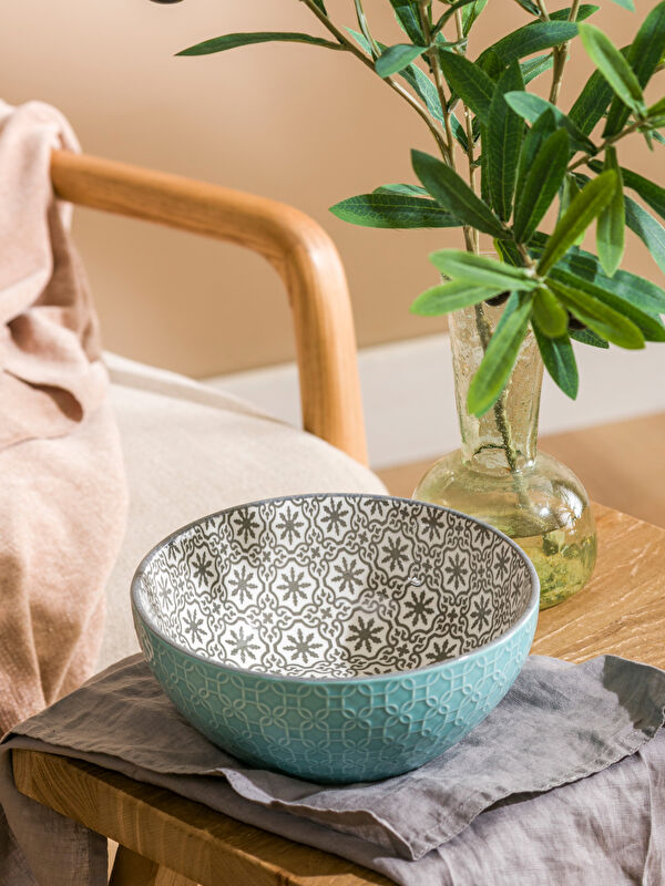 LCW HOME Desenli Porselen Salata Kasesi 20 cm