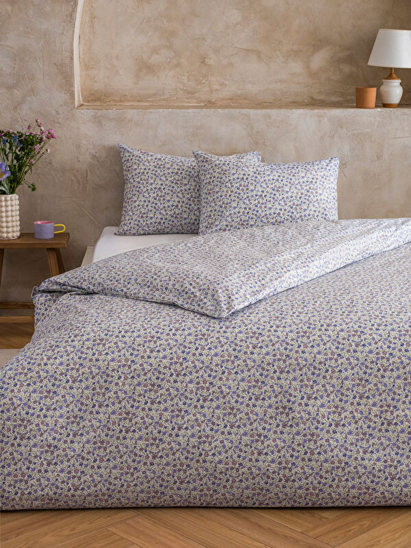 LCW HOME Çiçekli Çift Kişilik Nevresim Seti