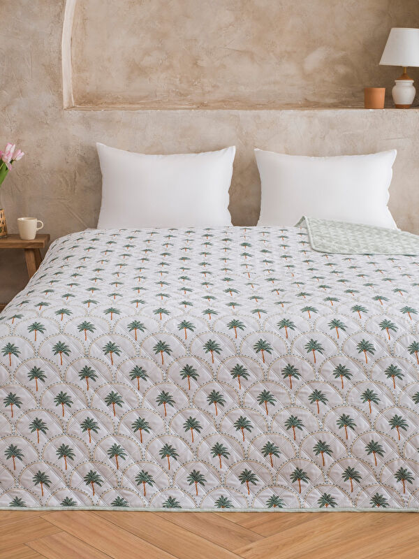 LCW HOME Patterned Double Bedspread