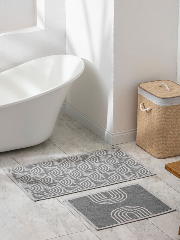 LCW HOME Desenli Banyo Paspası Seti 2'li	