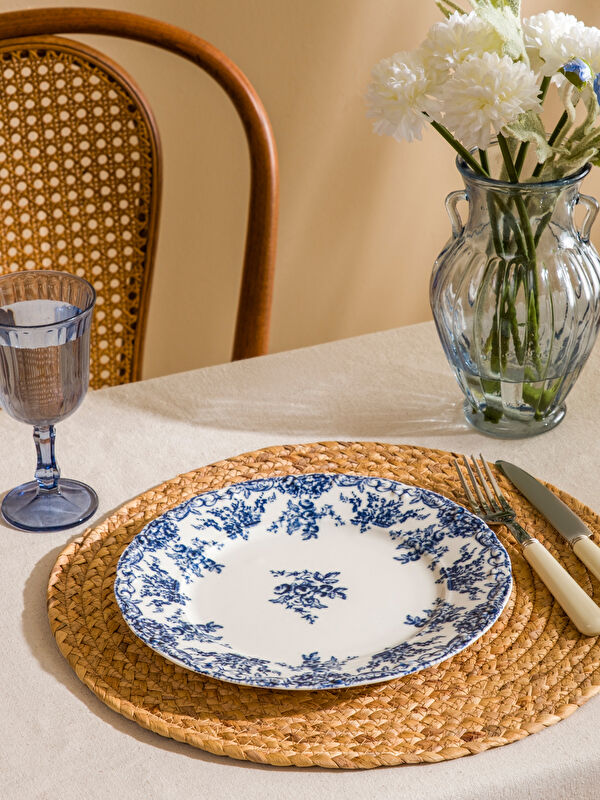 LCW HOME Desenli Porselen Servis Tabağı 25 cm