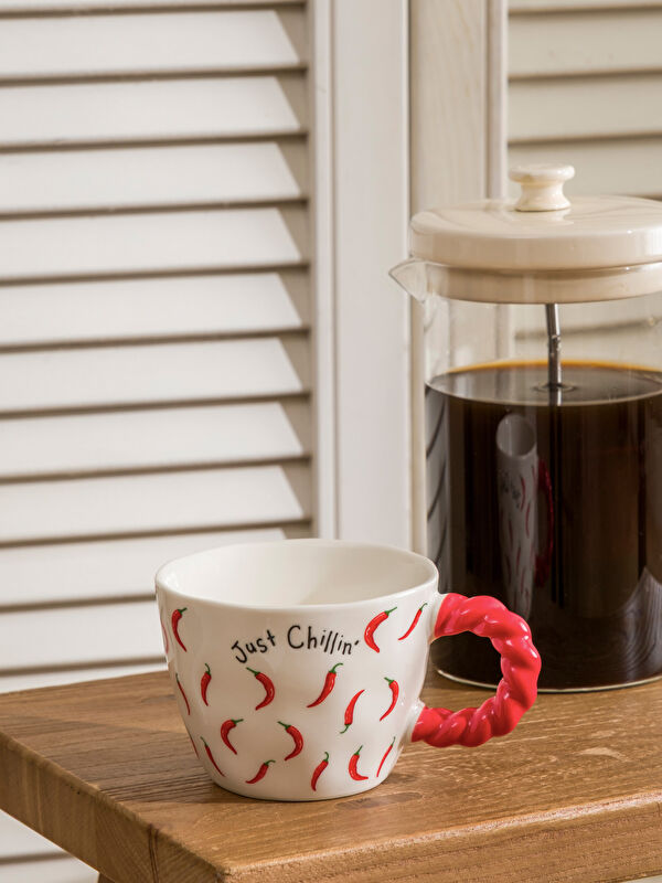 LCW HOME Biber Figürlü Seramik Kupa 270 ml
