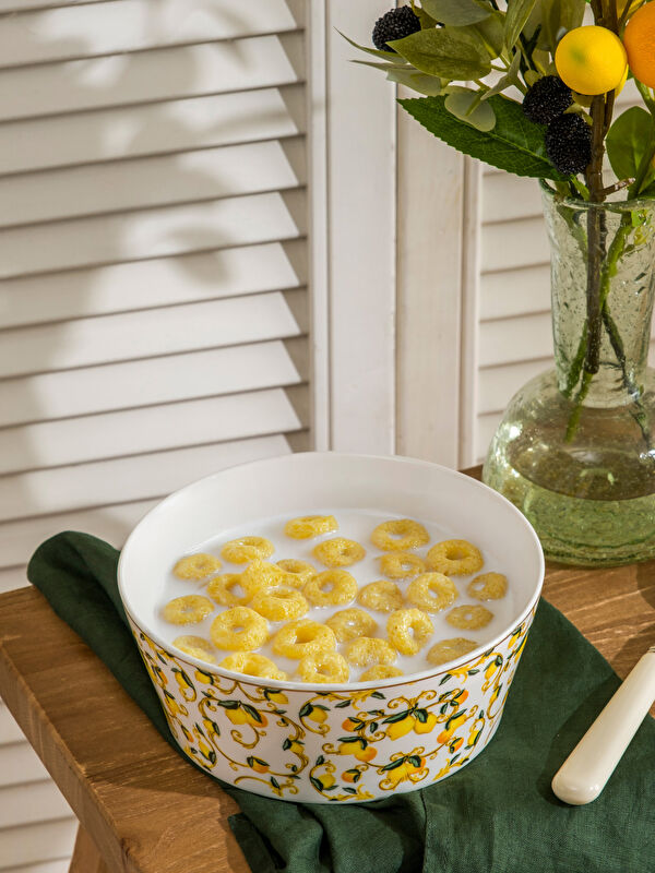 LCW HOME Baskılı Porselen Salata Kasesi 18 cm