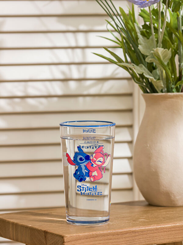 LCW HOME Lilo & Stitch Baskılı Cam Bardak 570 ml