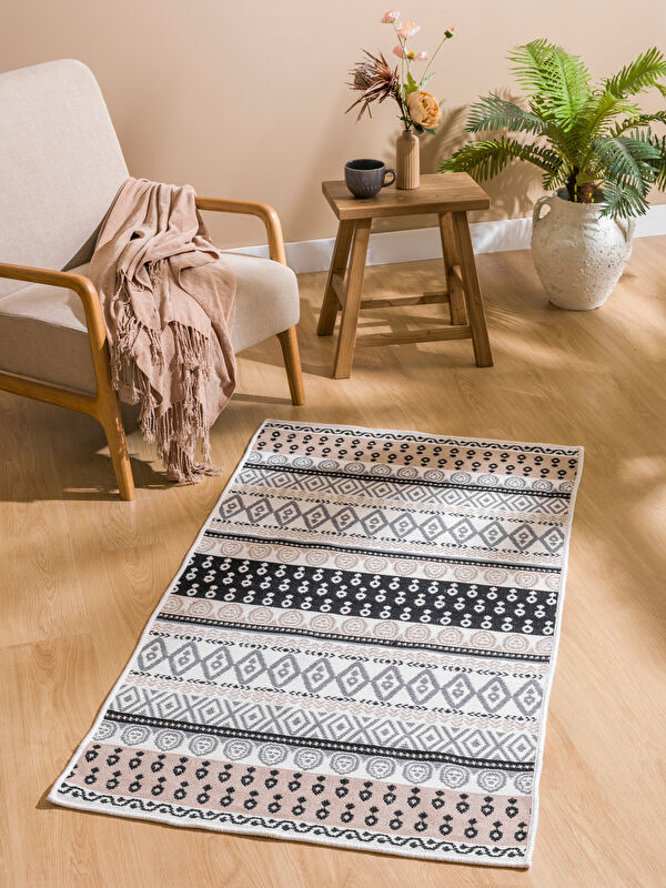 LCW HOME سجادة منقوشة بشراريب 80x140 cm